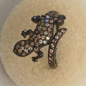 Sterling Silver Lizard/Gecko Ring